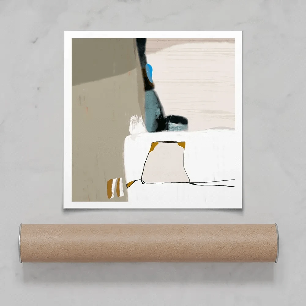 Hanging Around Square Art Print Hanging Around Square Art Print wall art product Roberto Moro