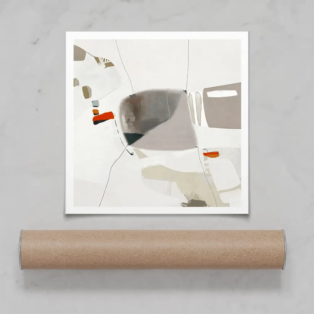 Hanging Loose Square Art Print Hanging Loose Square Art Print wall art product Roberto Moro