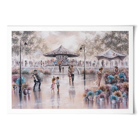 Happiness Everywhere Art Print Happiness Everywhere Art Print wall art product Isabella Karolewicz