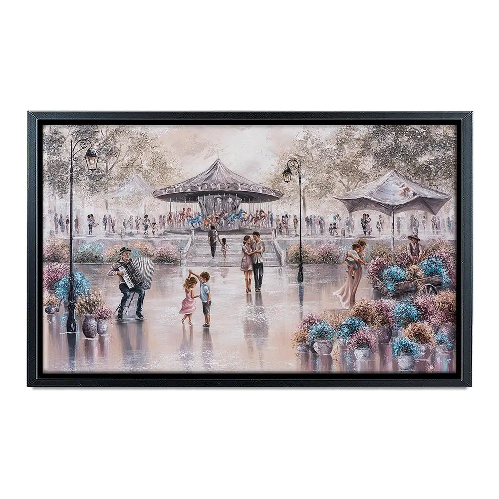 Happiness Everywhere Canvas Print Happiness Everywhere Canvas Print wall art product Isabella Karolewicz