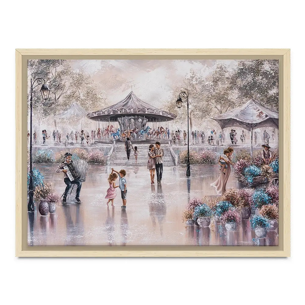 Happiness Everywhere Canvas Print Happiness Everywhere Canvas Print wall art product Isabella Karolewicz