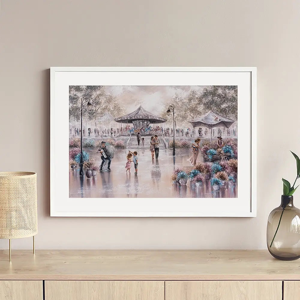 Happiness Everywhere Framed Art Print Happiness Everywhere Framed Art Print wall art product Isabella Karolewicz