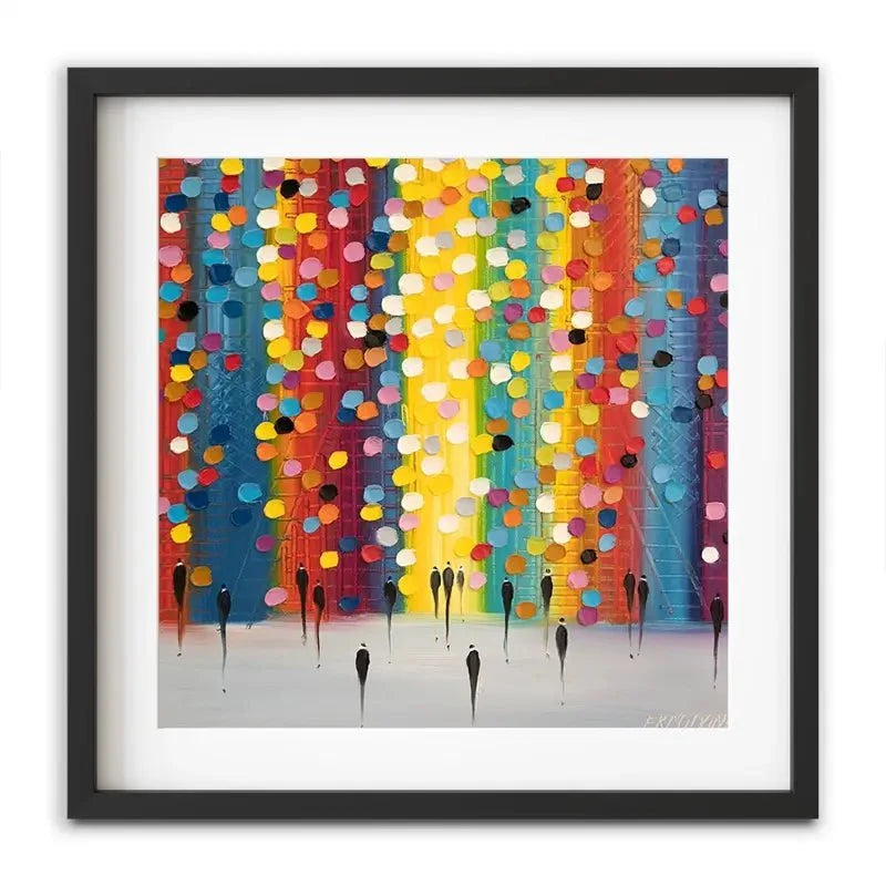 Happy Afternoon Framed Art Print Happy Afternoon Framed Art Print wall art product Ekaterina Ermilkina