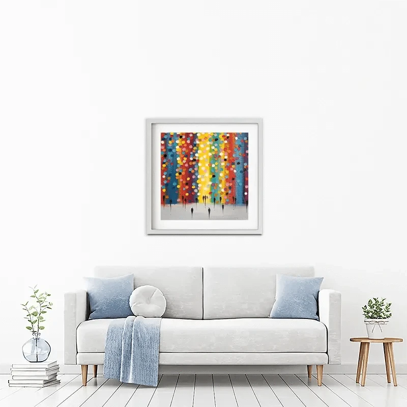 Happy Afternoon Framed Art Print Happy Afternoon Framed Art Print wall art product Ekaterina Ermilkina