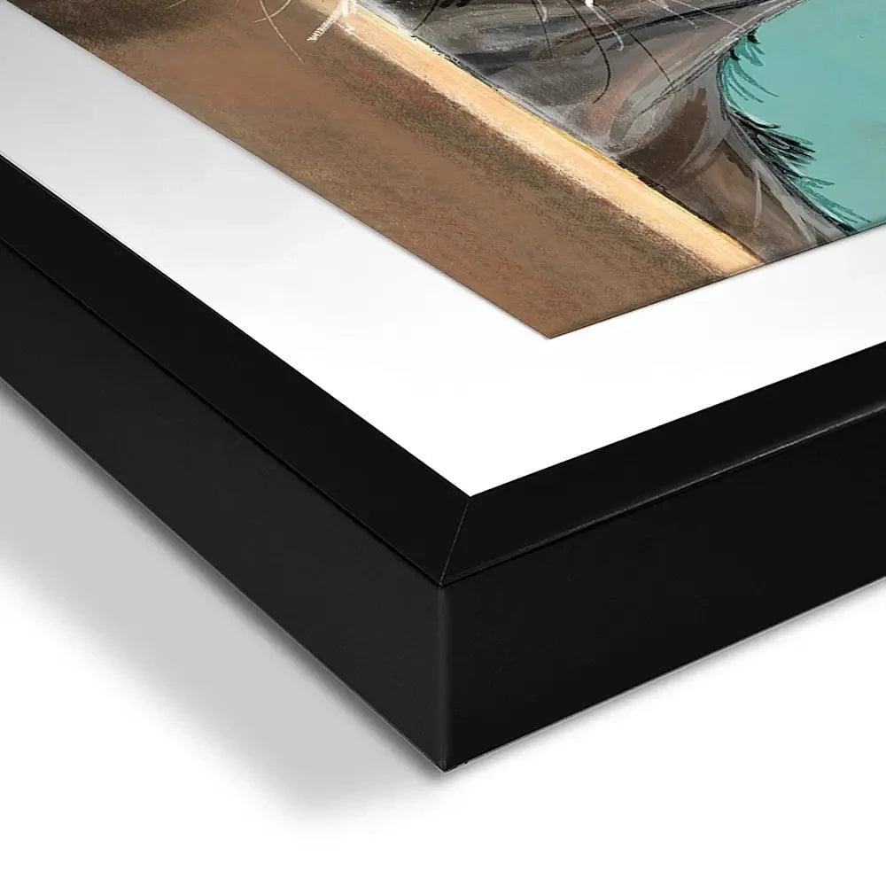 Happy Donkey Framed Art Print Happy Donkey Framed Art Print wall art product D Mosconi