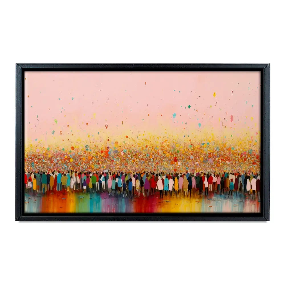 Happy Humans Oversized Canvas Print Happy Humans Oversized Canvas Print wall art product Treechild