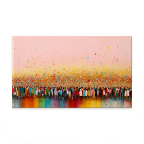 Happy Humans Oversized Canvas Print Happy Humans Oversized Canvas Print wall art product Treechild