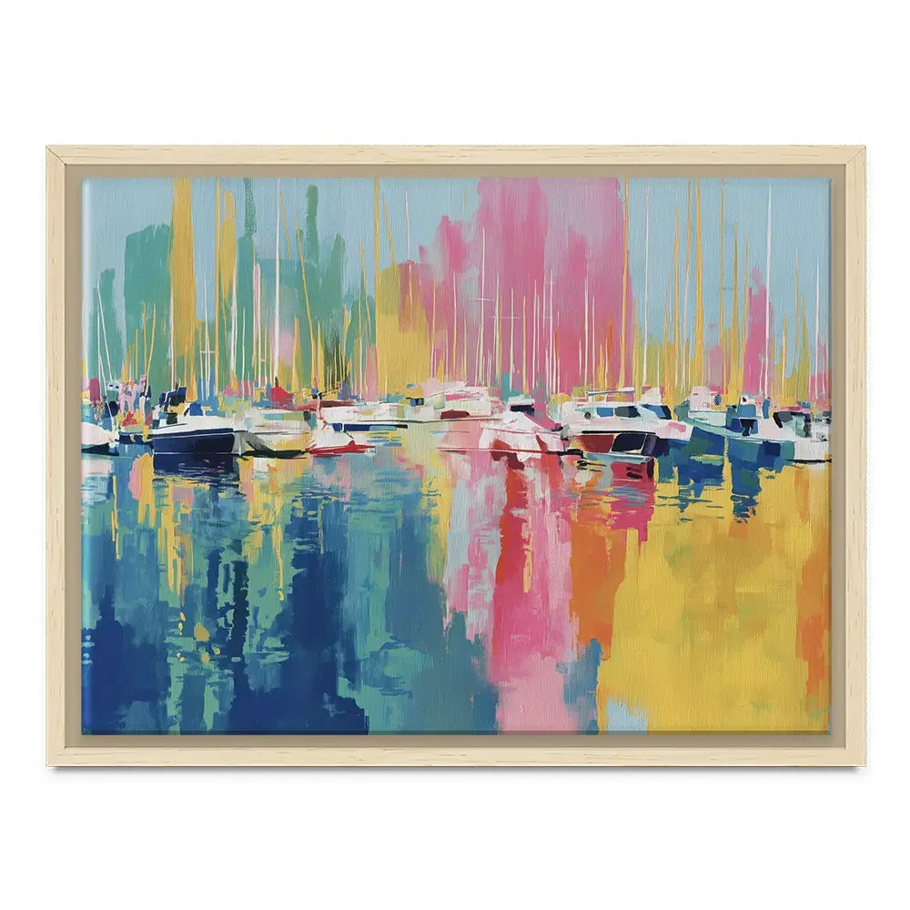 Harbour At Rest Canvas Print Harbour At Rest Canvas Print wall art product Chromatic Storm Studio