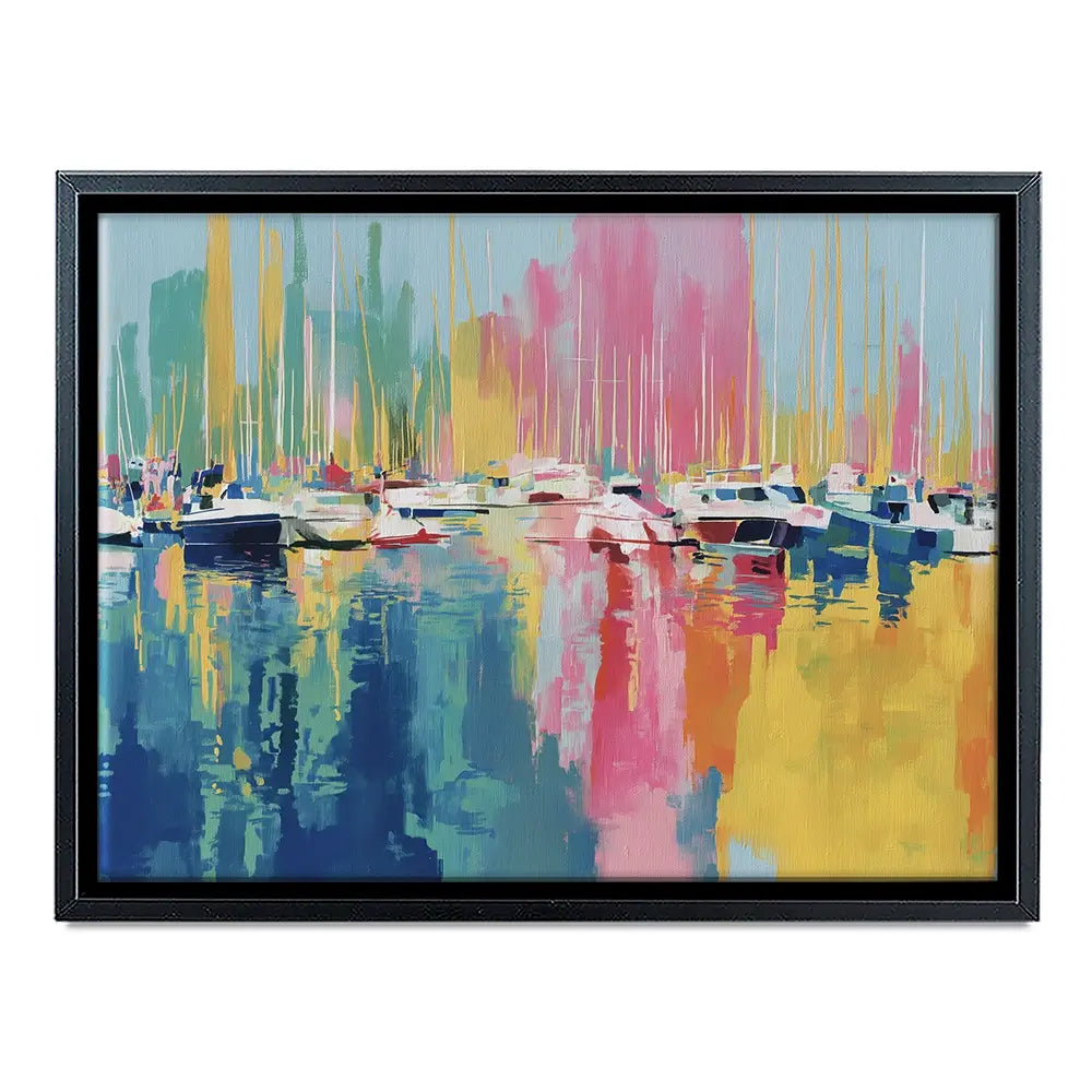 Harbour At Rest Canvas Print Harbour At Rest Canvas Print wall art product Chromatic Storm Studio