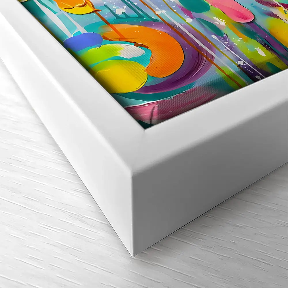 Hard Candy Square Canvas Print Hard Candy Square Canvas Print wall art product Estelle Grengs - Independent