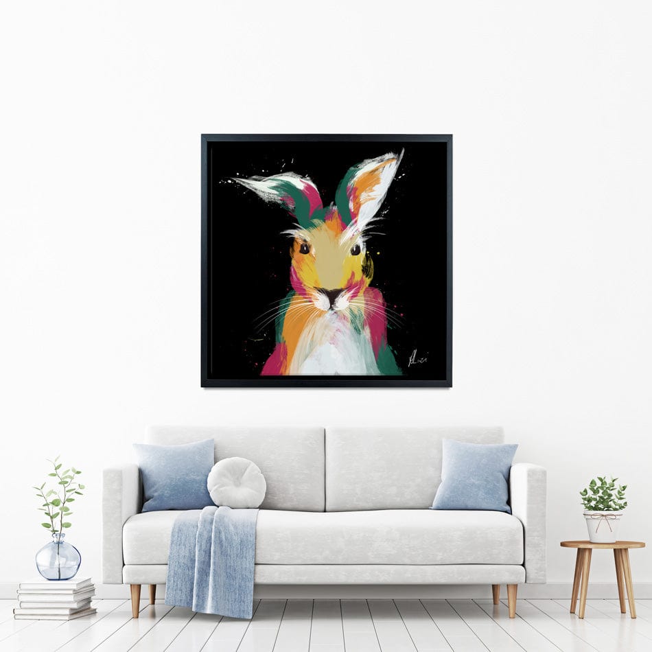Hare 1 Canvas Print wall art product Aimee Linzi