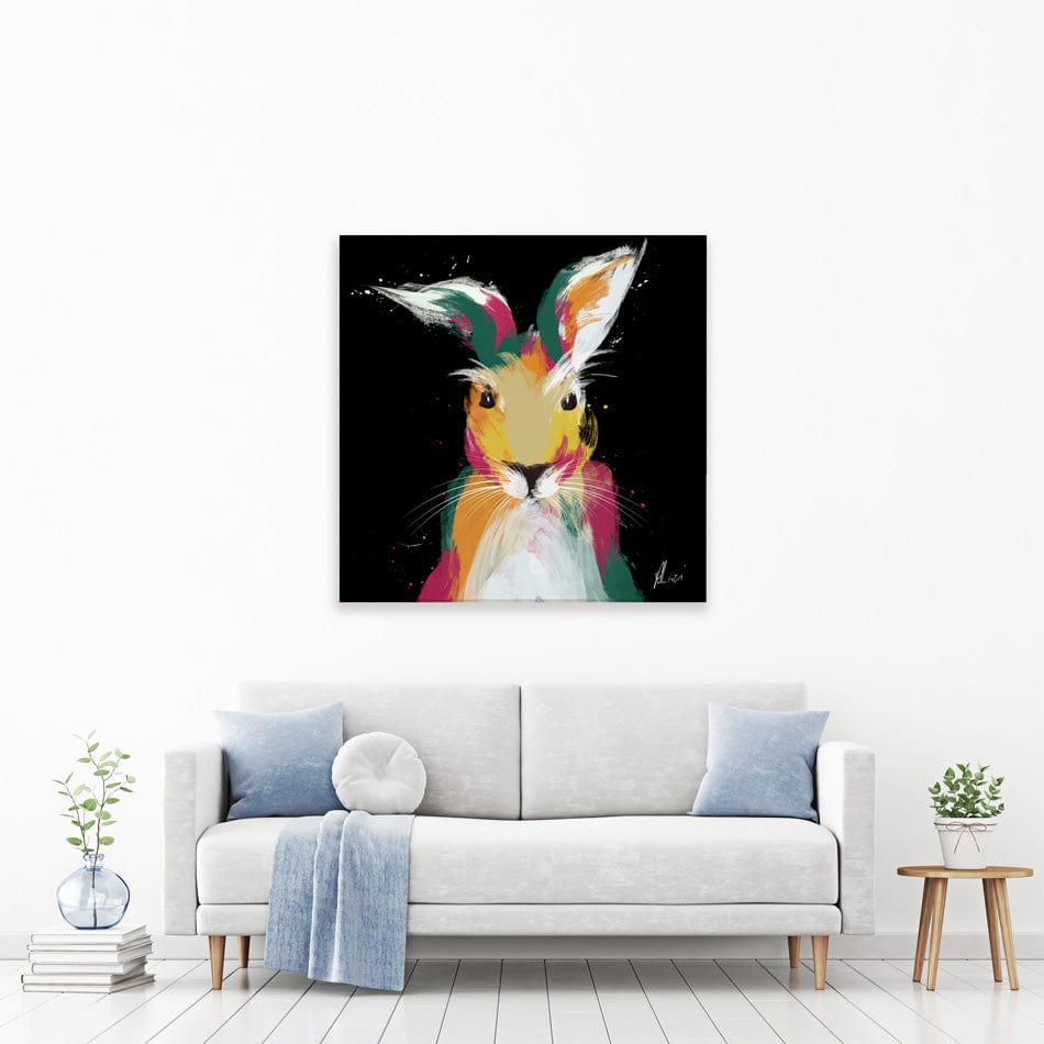 Hare 1 Canvas Print wall art product Aimee Linzi