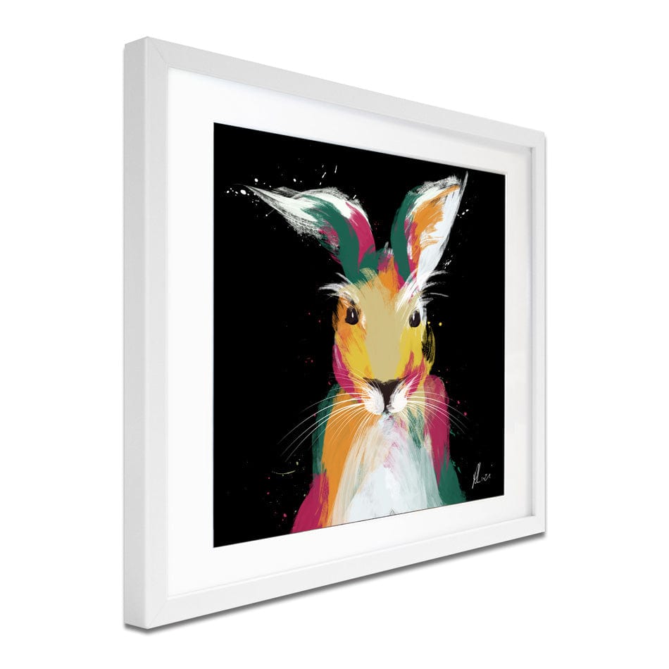 Hare 1 Framed Art Print wall art product Aimee Linzi