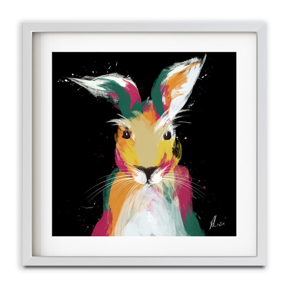 Hare 1 Framed Art Print wall art product Aimee Linzi