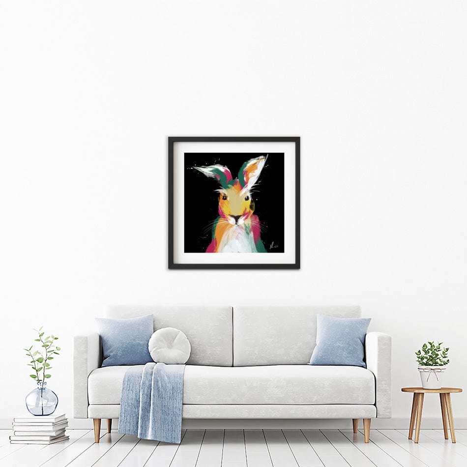 Hare 1 Framed Art Print wall art product Aimee Linzi