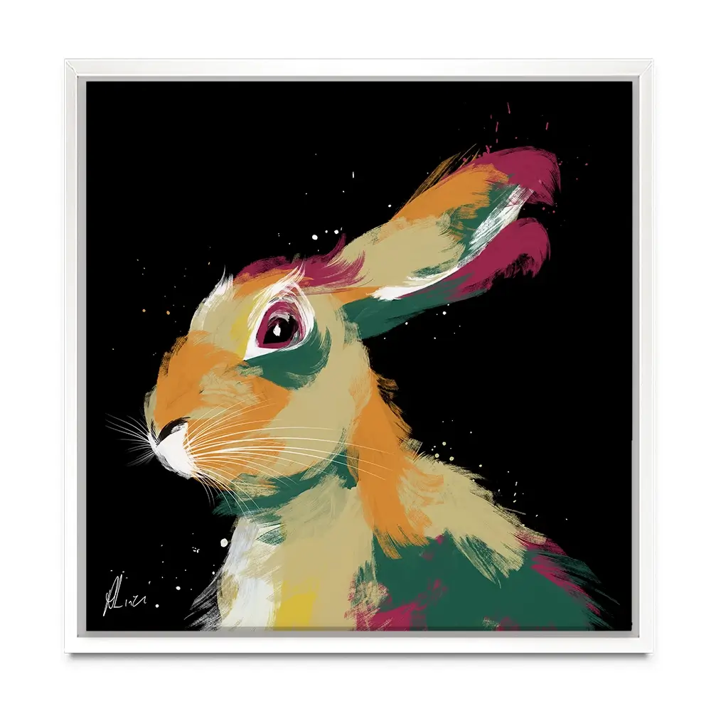 Hare 2 Canvas Print Hare 2 Canvas Print wall art product Aimee Linzi