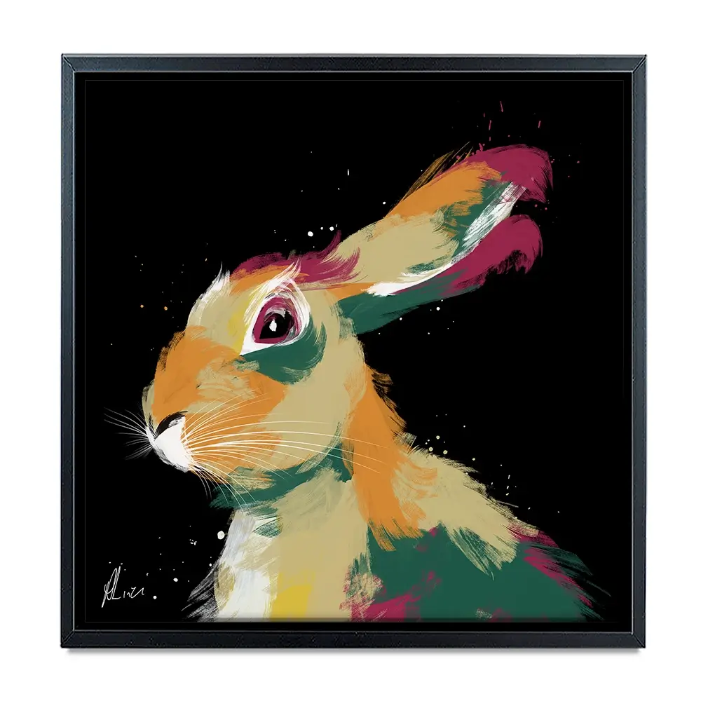 Hare 2 Canvas Print Hare 2 Canvas Print wall art product Aimee Linzi