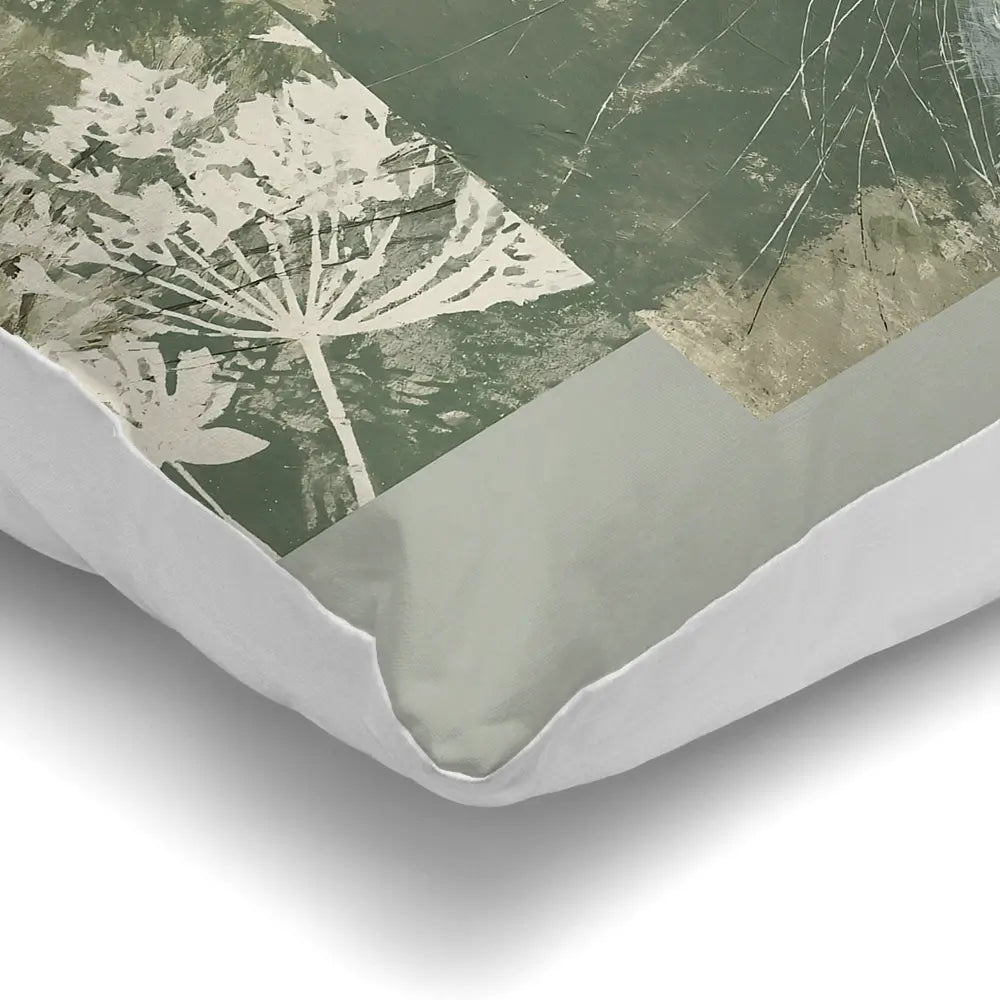 Hare And Lace Collage Cushion Hare And Lace Collage Cushion wall art product Chromatic Storm Studio