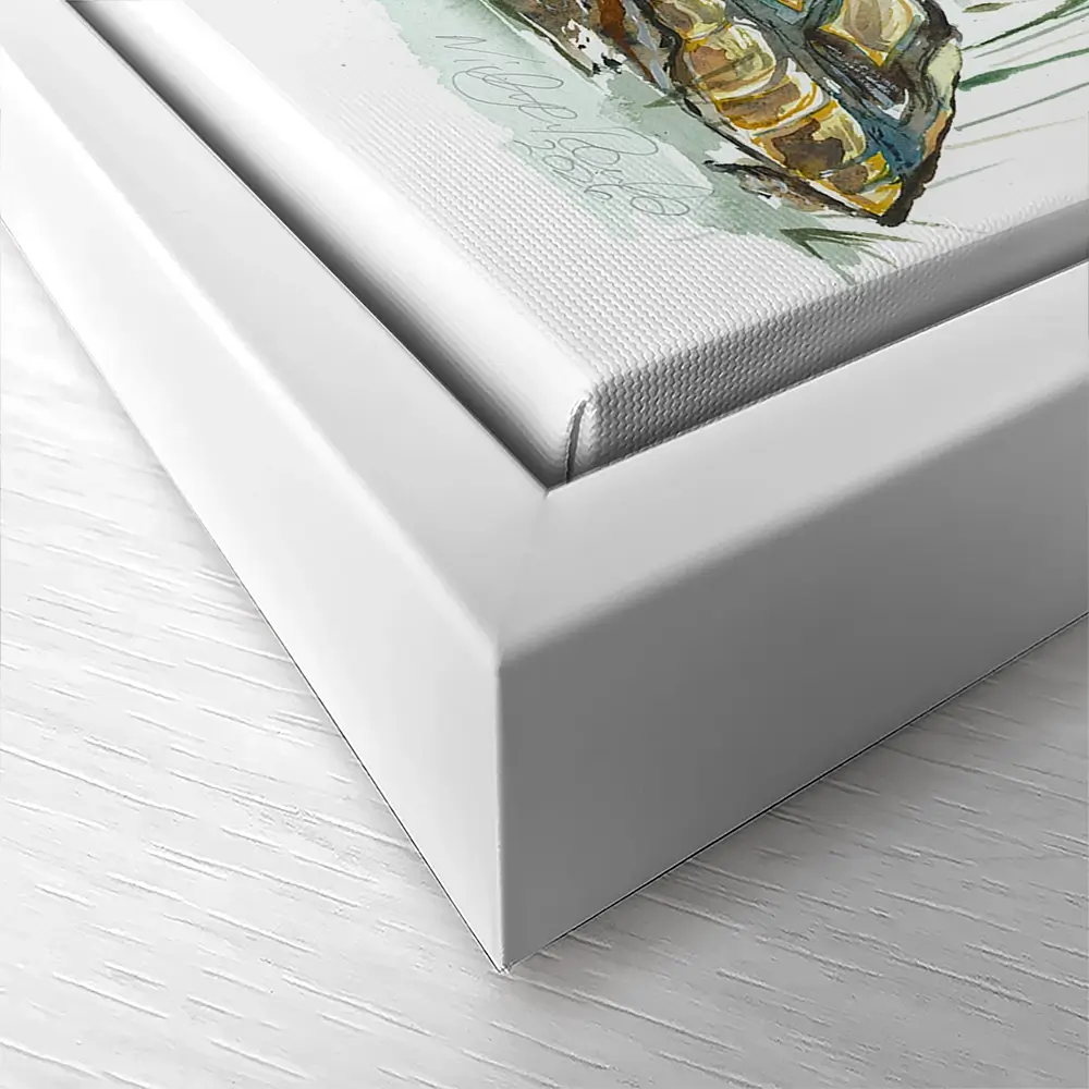 Hare And The Tortoise Canvas Print Hare And The Tortoise Canvas Print wall art product Nicola Jane Rowles