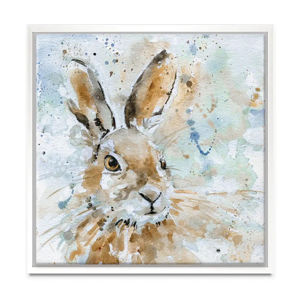 Hare Canvas Print Hare Canvas Print wall art product Carol Robinson