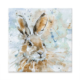 Hare Canvas Print Hare Canvas Print wall art product Carol Robinson