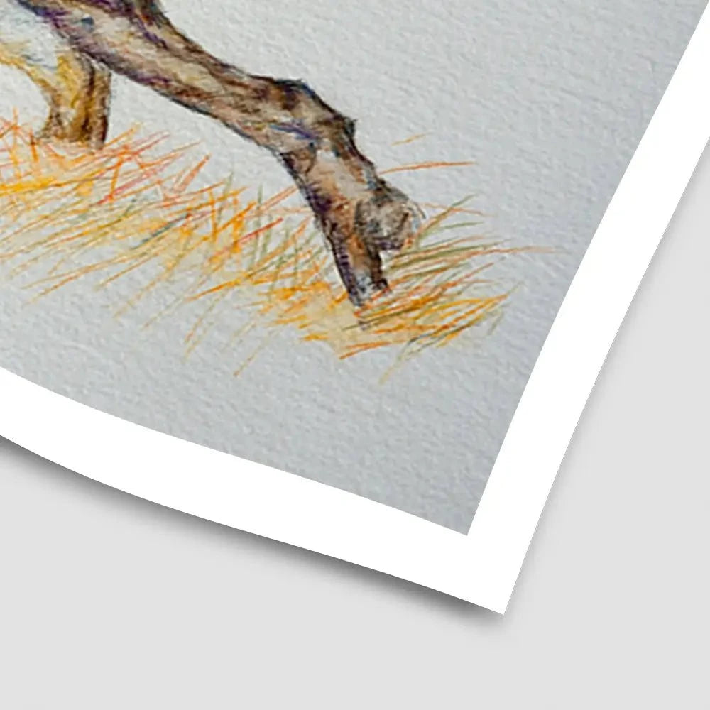 Hare On the Run Art Print Hare On the Run Art Print wall art product Martin Charles Hatch / Shutterstock