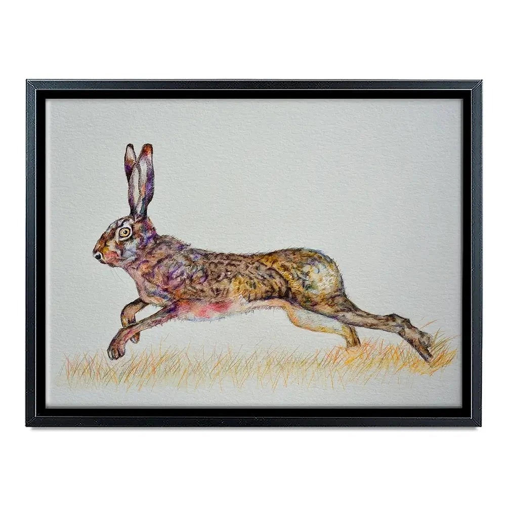 Hare On The Run Canvas Print Hare On The Run Canvas Print wall art product Martin Charles Hatch / Shutterstock