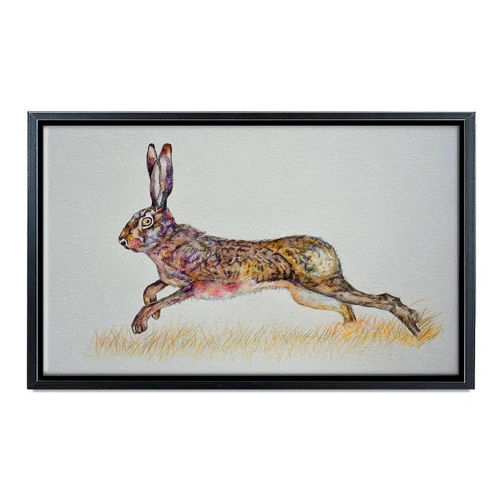 Hare On The Run Canvas Print Hare On The Run Canvas Print wall art product Martin Charles Hatch / Shutterstock