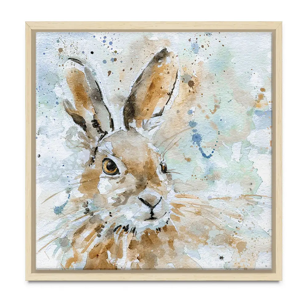 Hare Oversized Canvas Print Hare Oversized Canvas Print wall art product Carol Robinson