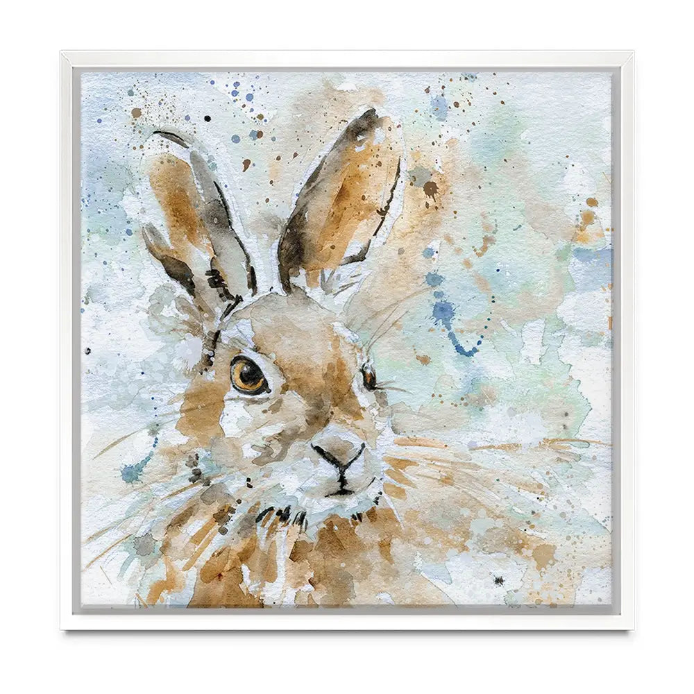 Hare Oversized Canvas Print Hare Oversized Canvas Print wall art product Carol Robinson