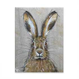 Harriet The Hare Canvas Print Harriet The Hare Canvas Print wall art product Jane Brookshaw