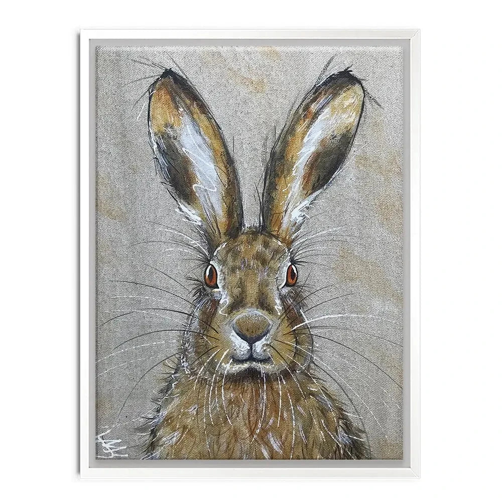 Harriet The Hare Canvas Print Harriet The Hare Canvas Print wall art product Jane Brookshaw