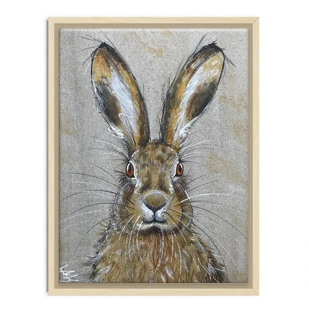 Harriet The Hare Canvas Print Harriet The Hare Canvas Print wall art product Jane Brookshaw