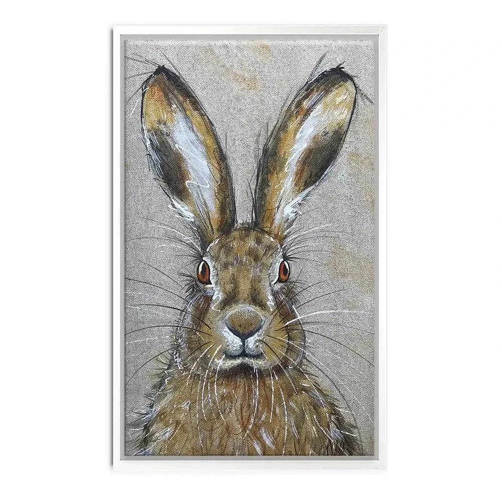 Harriet The Hare Canvas Print Harriet The Hare Canvas Print wall art product Jane Brookshaw