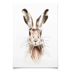 Harry The Hare Art Print Harry The Hare Art Print wall art product Bolotova Tatyana / Shutterstock