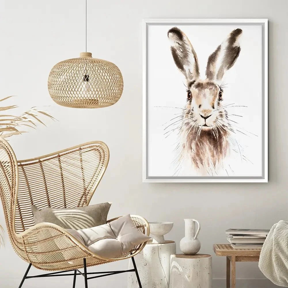 Harry The Hare Canvas Print Harry The Hare Canvas Print wall art product Bolotova Tatyana / Shutterstock
