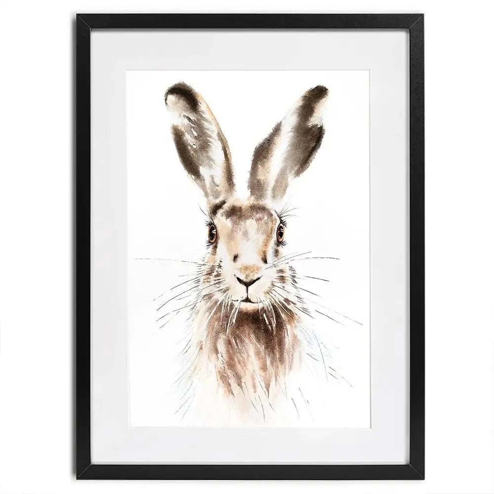Harry The Hare Framed Art Print Harry The Hare Framed Art Print wall art product Bolotova Tatyana / Shutterstock