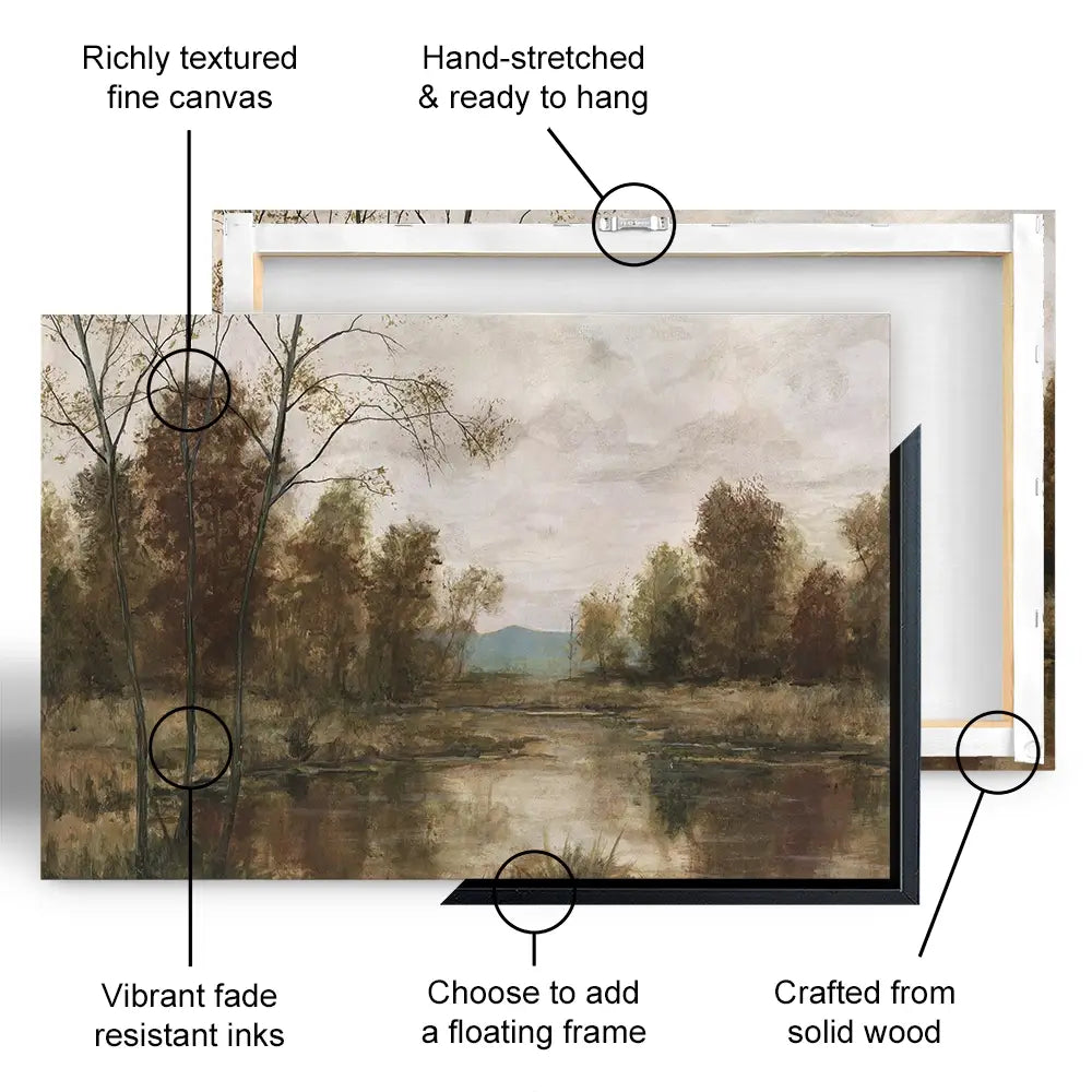 Harvest Moor Oversized Canvas Print Harvest Moor Oversized Canvas Print wall art product Michael Willett