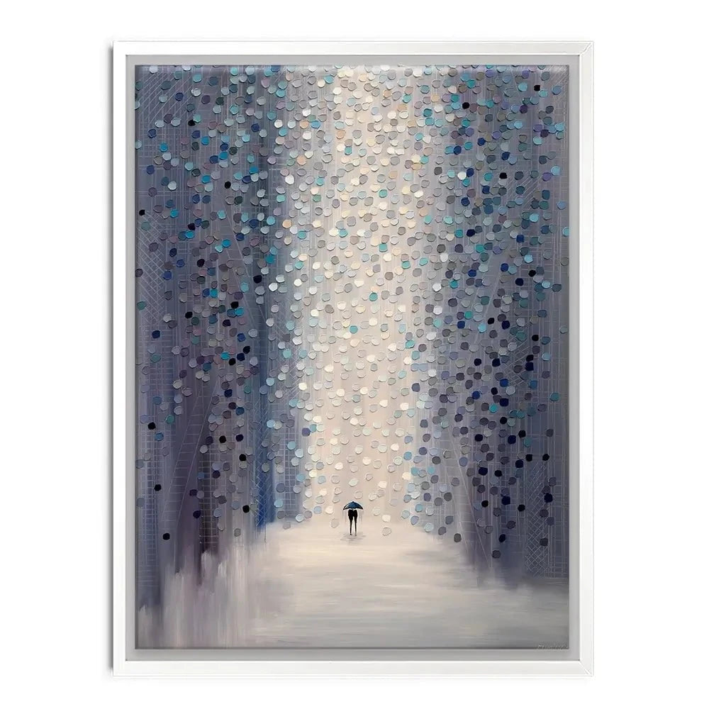 Hazy Rain Canvas Print Hazy Rain Canvas Print wall art product Ekaterina Ermilkina