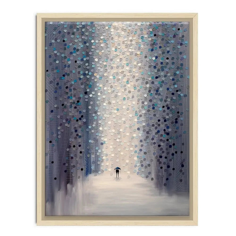 Hazy Rain Canvas Print Hazy Rain Canvas Print wall art product Ekaterina Ermilkina