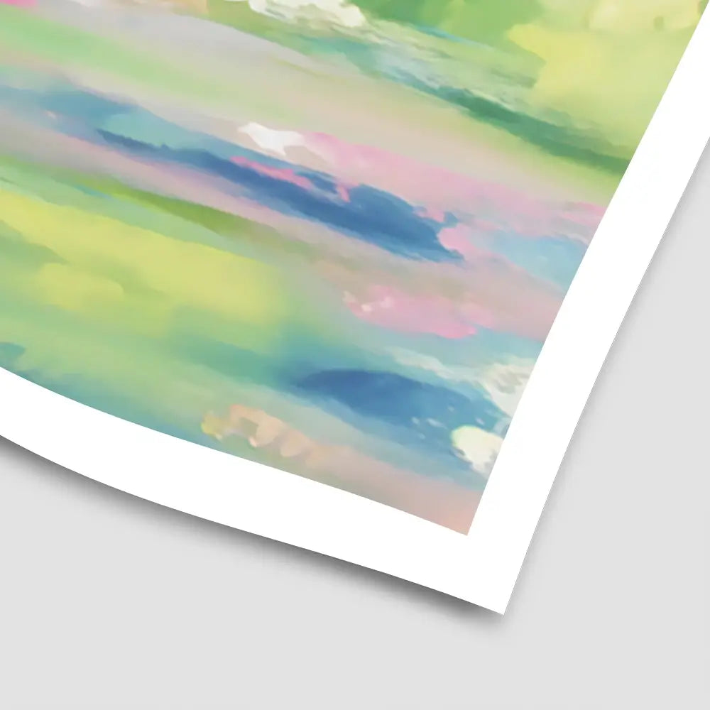 Hazy Sea View Art Print Hazy Sea View Art Print wall art product Franklyn Gregory - Independent
