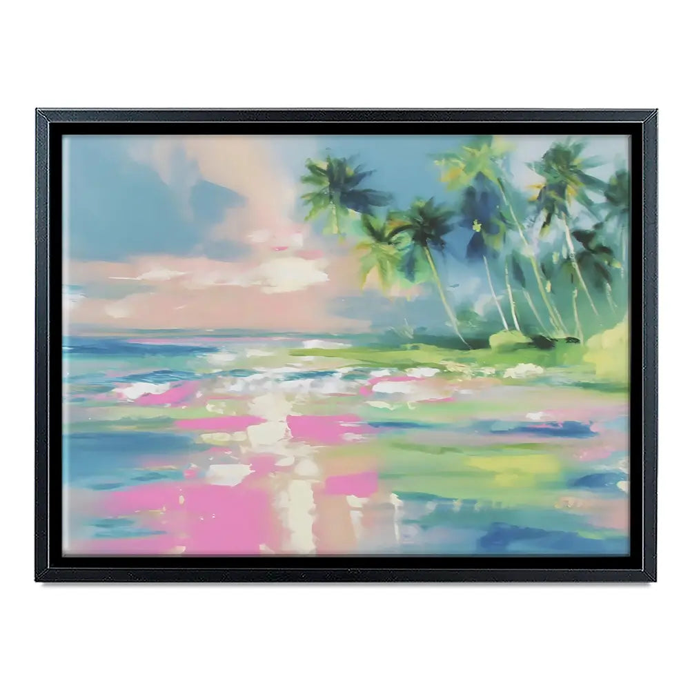 Hazy Sea View Canvas Print Hazy Sea View Canvas Print wall art product Franklyn Gregory - Independent