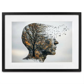 Headspace Framed Art Print Headspace Framed Art Print wall art product David Alexander Elder