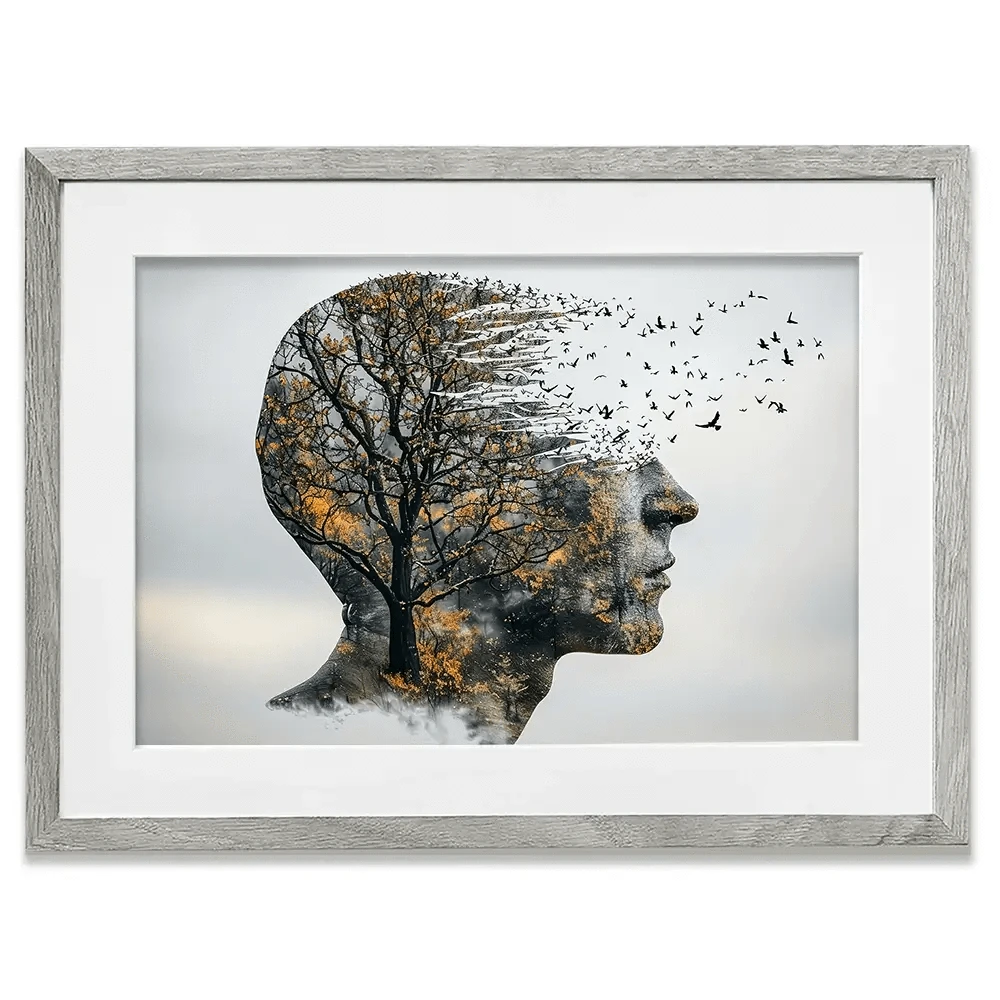 Headspace Framed Art Print Headspace Framed Art Print wall art product David Alexander Elder