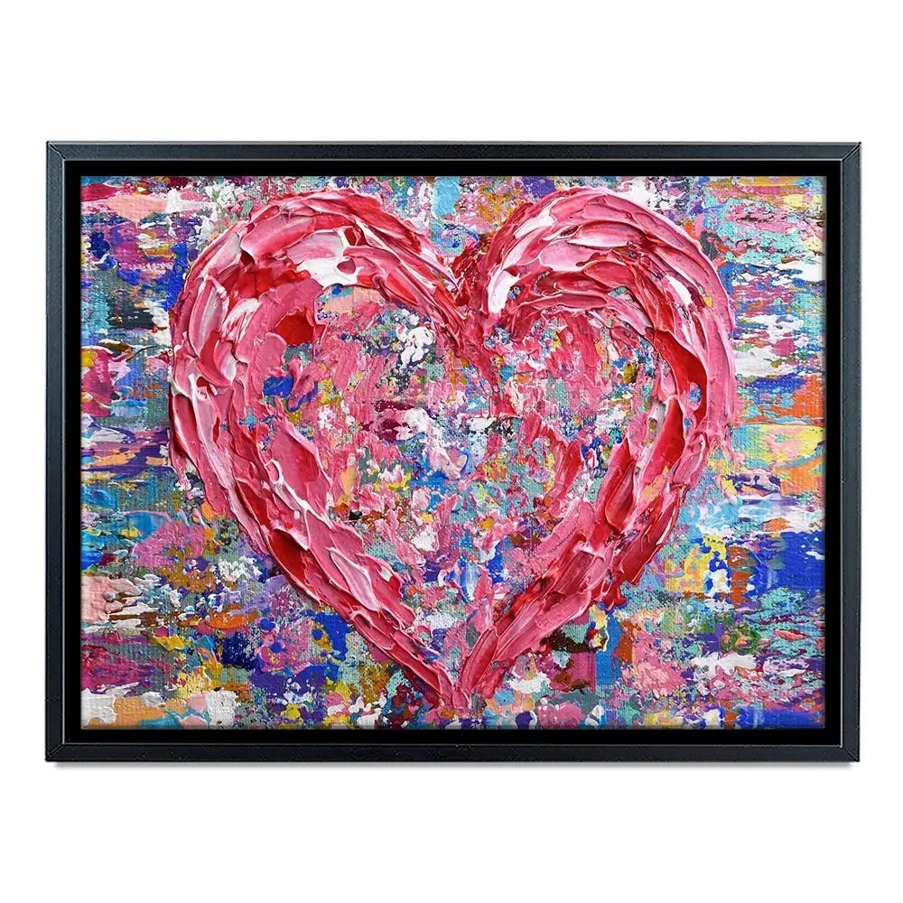 Heart Canvas Print Heart Canvas Print wall art product Olga Tkachyk