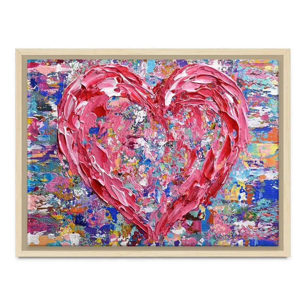 Heart Canvas Print Heart Canvas Print wall art product Olga Tkachyk