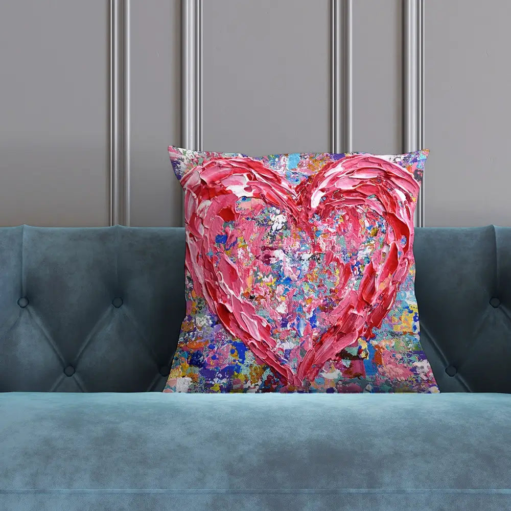 Heart Cushion Heart Cushion wall art product Olga Tkachyk