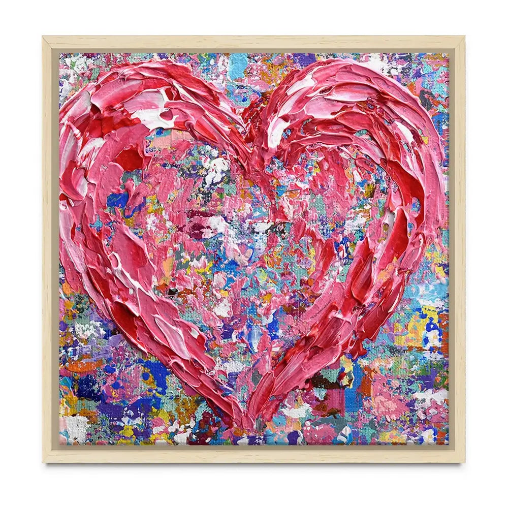 Heart Oversized Canvas Print Heart Oversized Canvas Print wall art product Art Print Shop