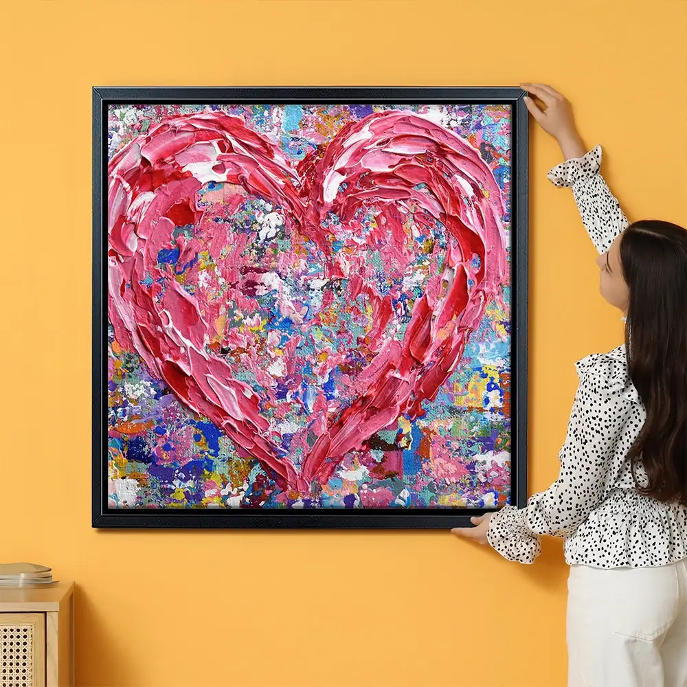 Heart Oversized Canvas Print Heart Oversized Canvas Print wall art product Art Print Shop