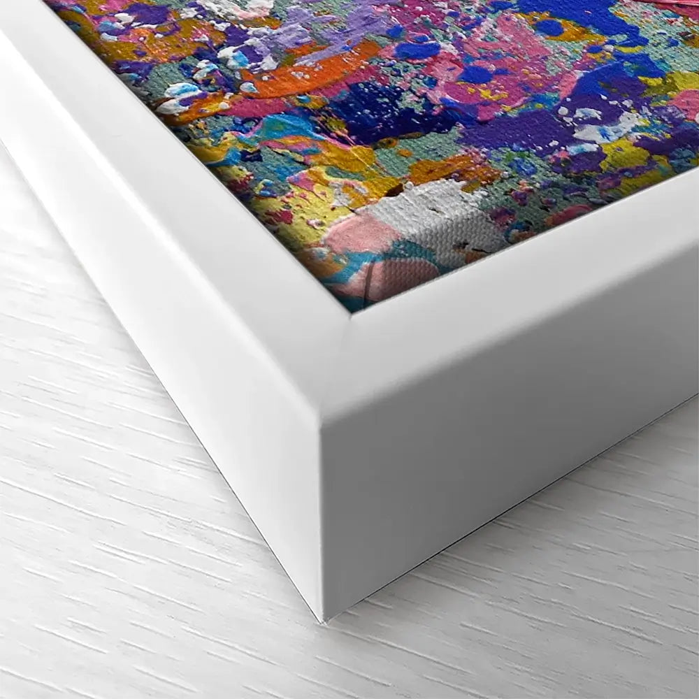 Heart Square Canvas Print Heart Square Canvas Print wall art product Olga Tkachyk